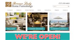 Desktop Screenshot of bronzeladyhome.com